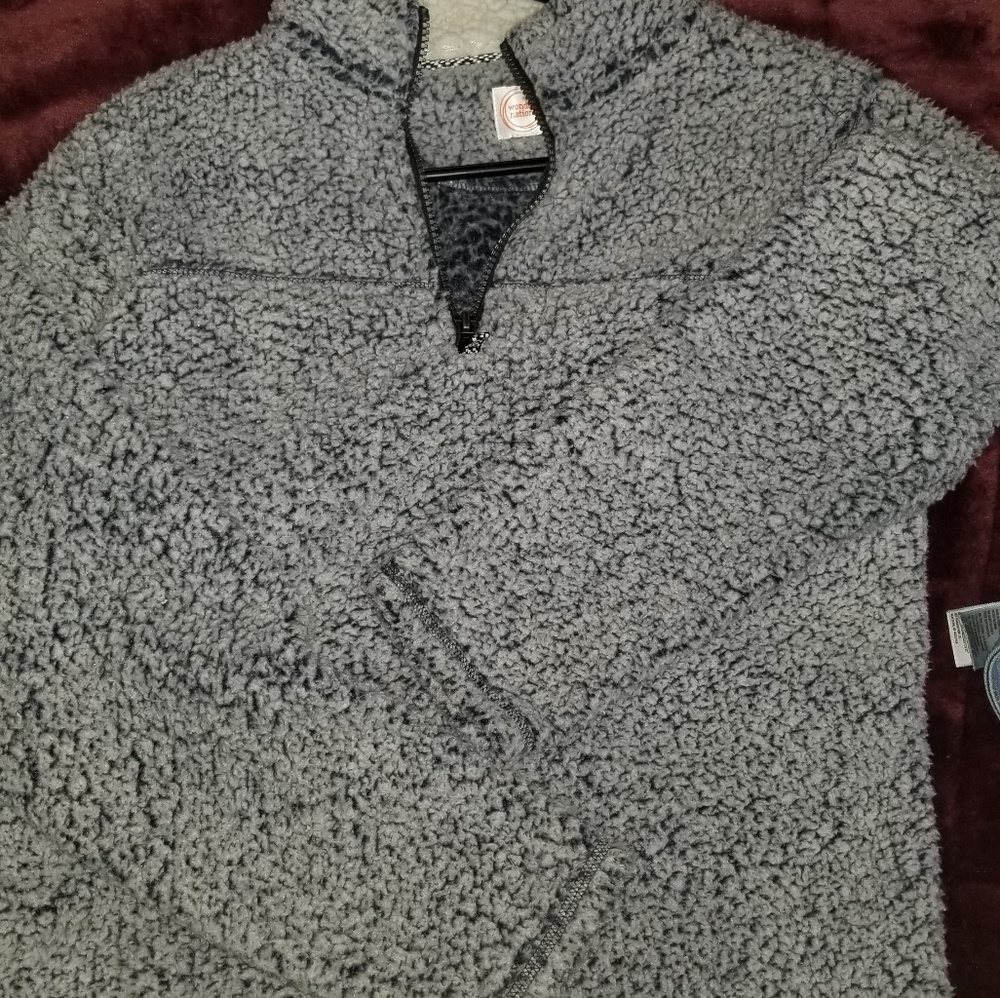 Pullover sherpa
